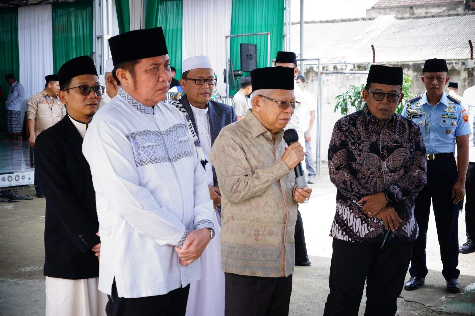 Wakil Presiden RI Kunker Ke Ponpes Muqimus Sunnah Kabupaten Banyuasin Provinsi Sumsel